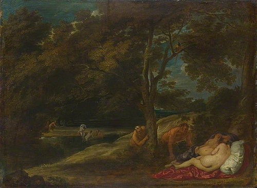 Nymphs surprised by Satyrs, 1650, Frans Wouters