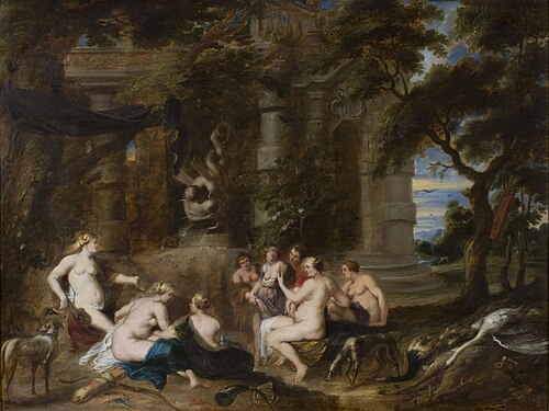 Diane et Callisto, 1640, Frans Wouters