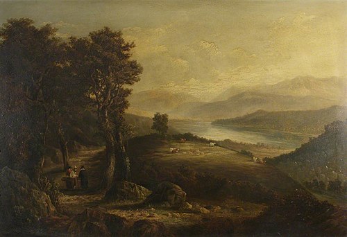 Bala Lake, Wales, 1829, Frederick Henry Henshaw