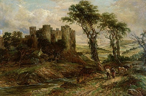 Conway Castle, 1780, Frederick Henry Henshaw