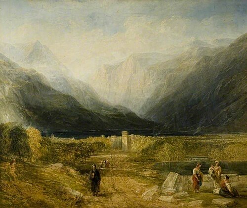 Sarazana, North Italy, 1838, Frederick Henry Henshaw