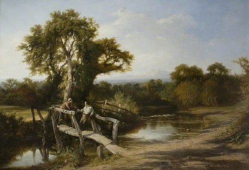 Worcestershire Scenery In Autumn, 1843, Frederick Henry Henshaw