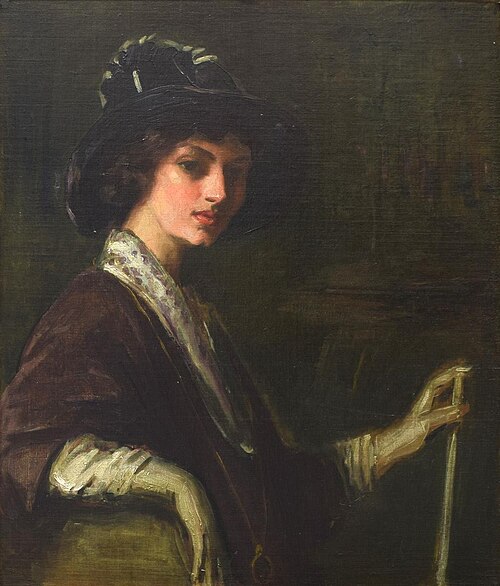Portrait, 1913, Albert Rosenthal