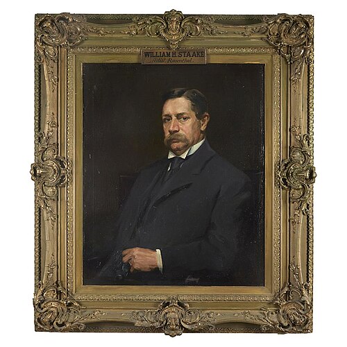 Portrait of William H. Staake (1846-1924), 1903, Albert Rosenthal