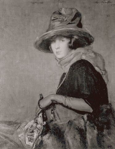 The Blue Hat, 1920, Albert Rosenthal
