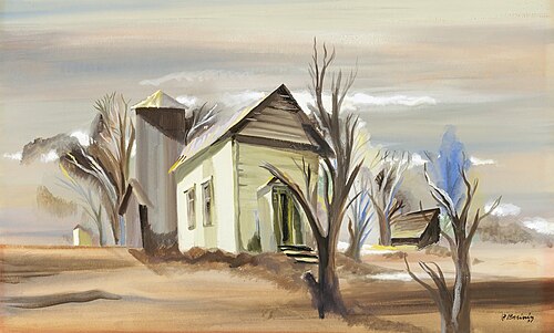Near the Woods, 1937, Raymond Breinin