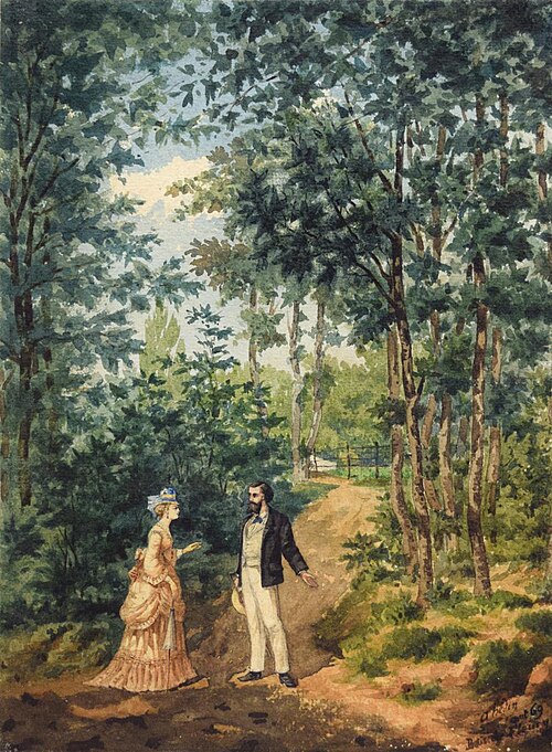 painting, , Amédée Hédin