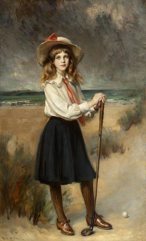 Winifred Margaret Watson-Armstrong (1894-1912), 1908, Mary Lemon Waller