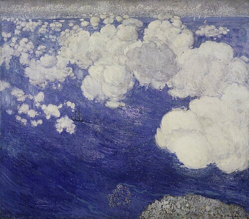 Clouds over the Black Sea--Crimea, 1906, Boris Anisfeld