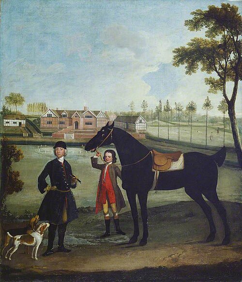 View, Supposedly of Poynton Hall, Cheshire, 1750, Thomas Stringer