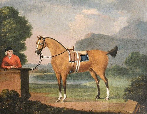 A Dun Horse, with its Groom, , Thomas Stringer