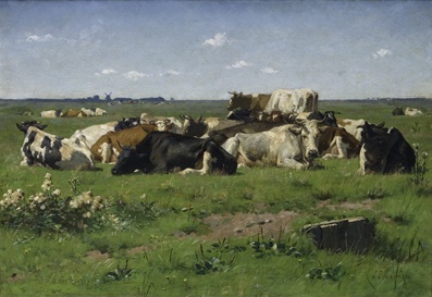 Koeien, 1900, Jan Voerman