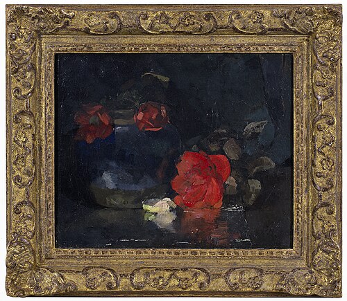 Stilleven met rozen, 1900, Jan Voerman