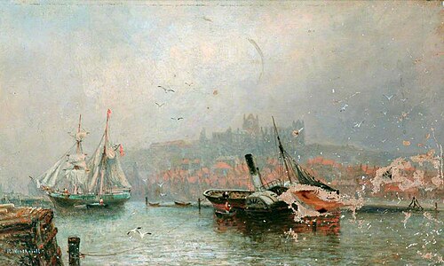 Whitby Harbour, , Richard Weatherill