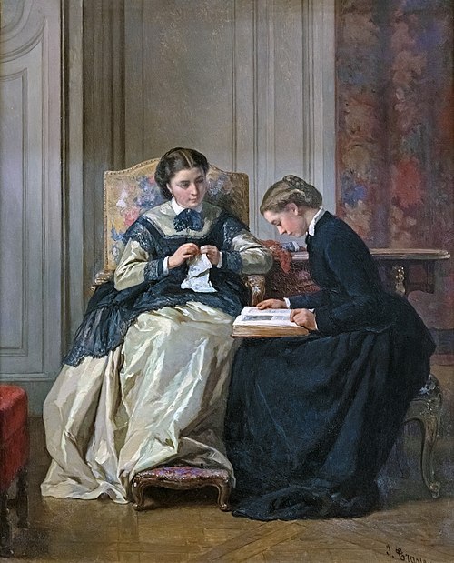 Le travail, 1876, Jean-Baptiste Jules Trayer