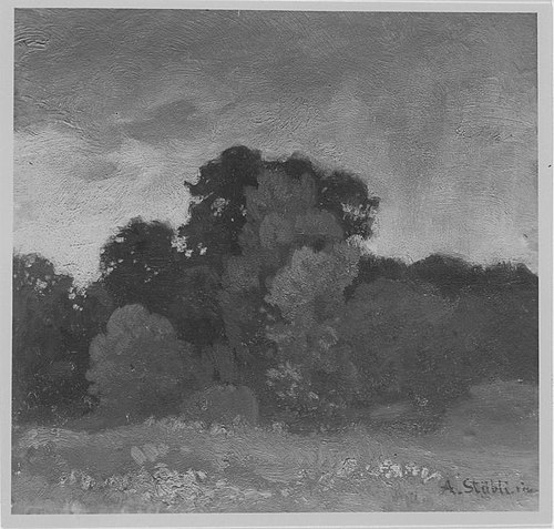 Am Waldrand, 1895, Adolf Stäbli