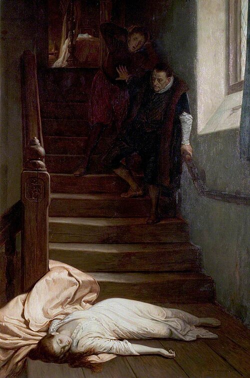 The Death of Amy Robsart, 1878, William Frederick Yeames