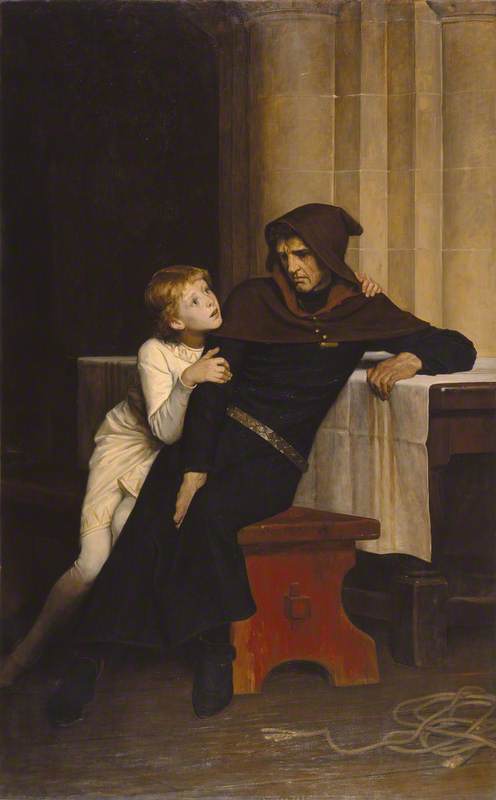 Prince Arthur and Hubert, 1882, William Frederick Yeames