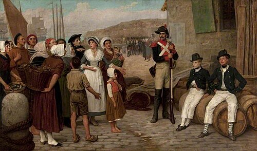 Prisoners of War, 1885, William Frederick Yeames
