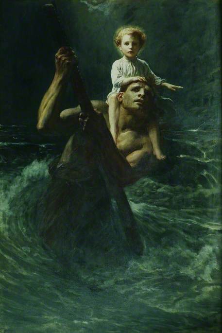 The Christ-Bearer, 1887, William Frederick Yeames