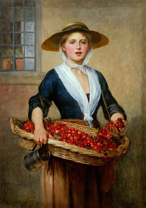 Cherry Ripe, , William Frederick Yeames