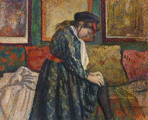 The Garter, 1890, Georges Lemmen