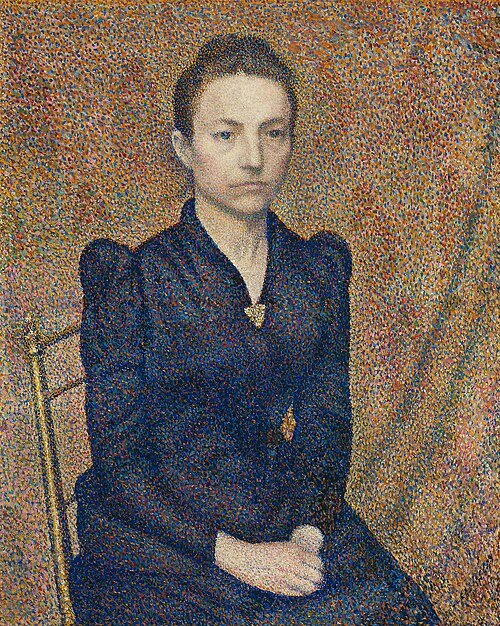 Portrait of the Artist's Sister, 1891, Georges Lemmen