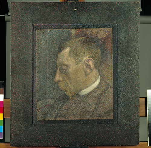 Portrait d'Emile Verhaeren, 1900, Georges Lemmen