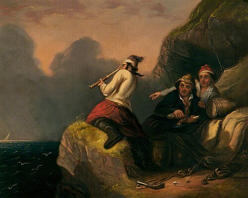 Smugglers' Look Out, 1867, James Alfred Aitken