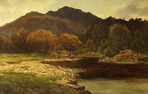 In the Trossachs, 1881, James Alfred Aitken