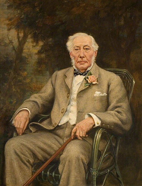 Frank James (1821–1924), DL, JP, 1921, Frank Moss Bennett