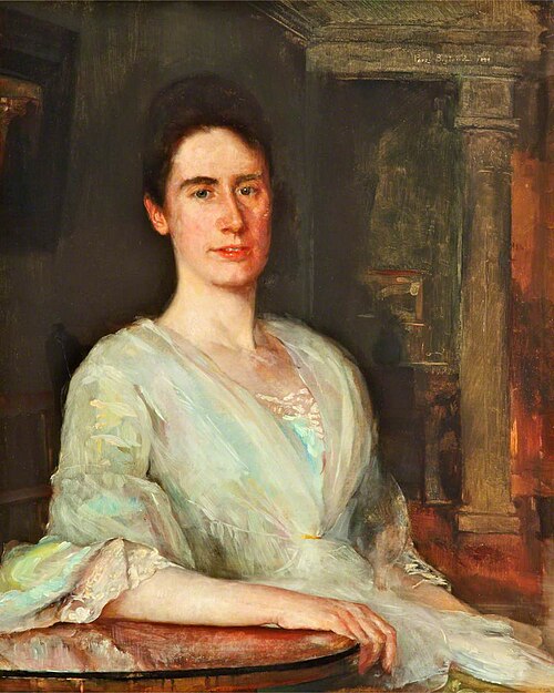 Emma Holt (1862–1944), 1889, Percy Bigland
