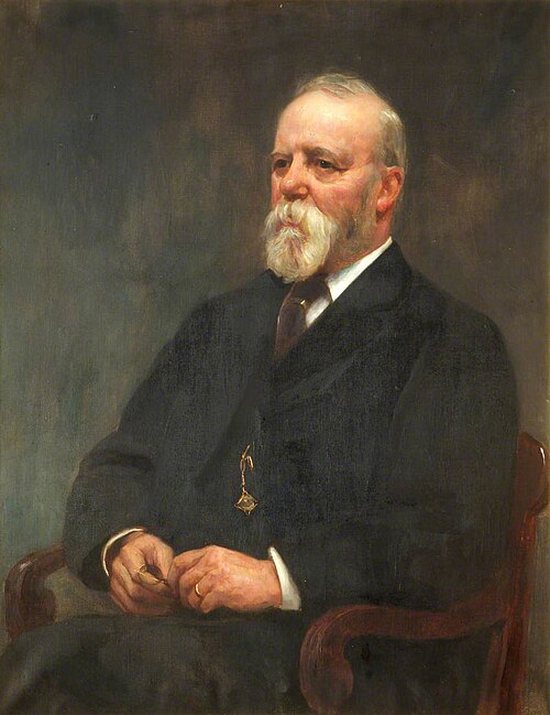 Frederick Herbert Gossage (1831–1907), Mayor of Widnes (1892–1893), 1903, Percy Bigland