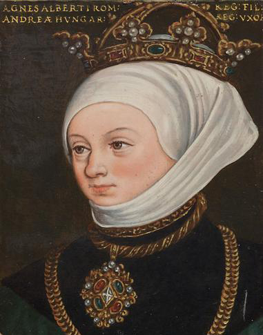 Agnes of Austria, Queen of Hungary, , Anton Boys