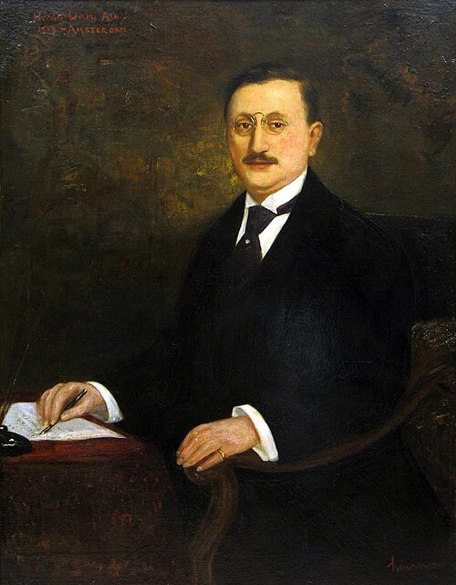 Portret H. van Dam Azn., 1919, Simon Maris