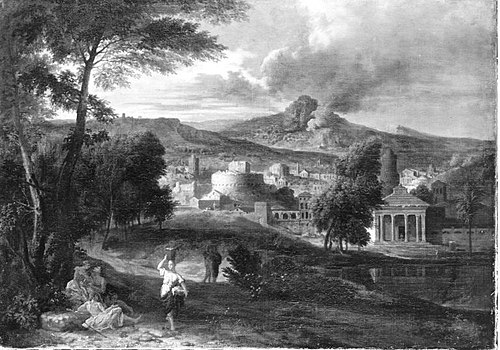 Italienische Landschaft, 1692, Pieter Rijsbraeck