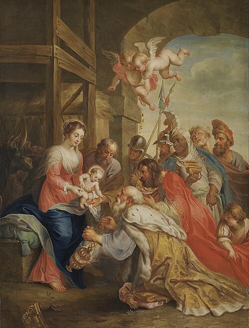 Adoration of the Magi, 1748, Jacob Andries Beschey