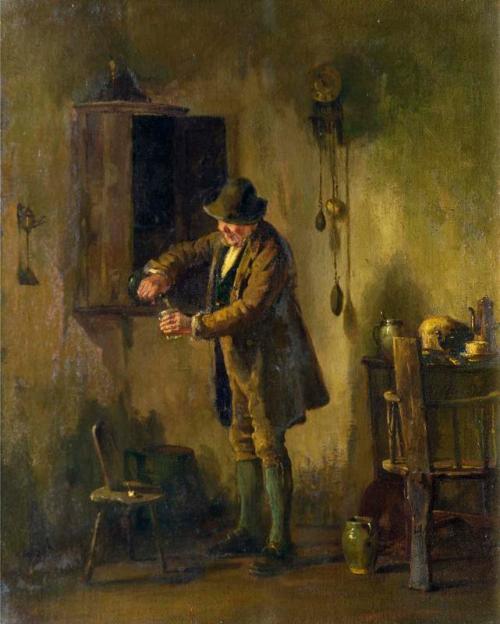 Interior of an Irish Cottage, , Howard Helmick