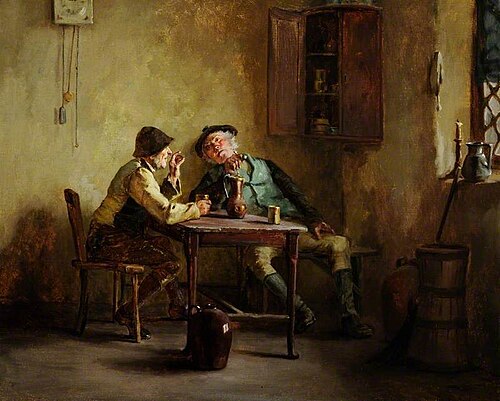 The Gossips, 1877, Howard Helmick