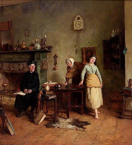 The Wayward Daughter, 1878, Howard Helmick