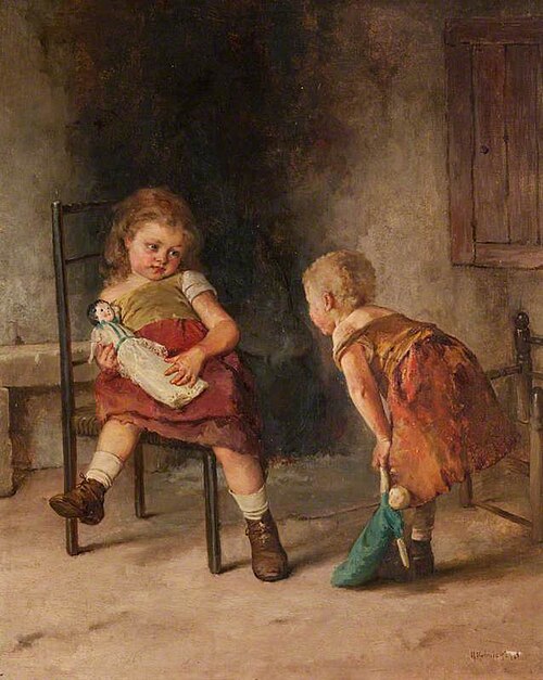 Two Children, , Howard Helmick