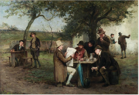 News of the Land League, 1881, Howard Helmick