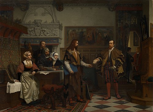 The Summons, 1860, Wilhelm Koller