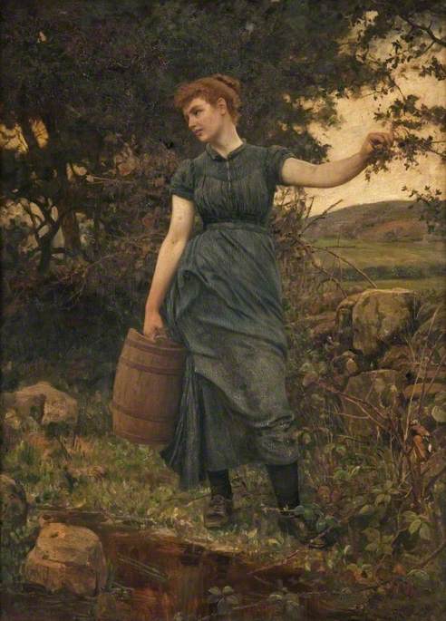 The Water Stoup, 1892, Robert Cree Crawford