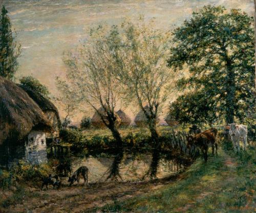 The Back Of The Farm - Evening, 1911, Mark Fisher
