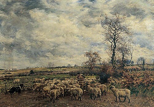 Winter Pastures, 1888, Mark Fisher
