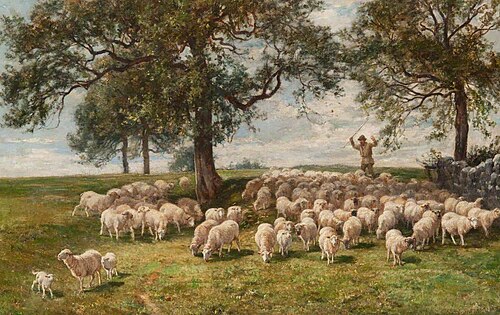 A Pastoral, 1876, Mark Fisher