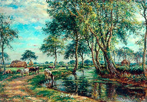 Path by the River, Hatfield Heath, , Mark Fisher