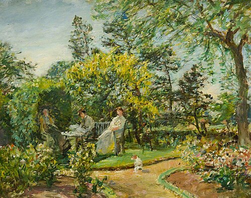 The Artist's Garden, 1900, Mark Fisher