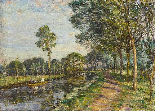 River Landscape, , Mark Fisher